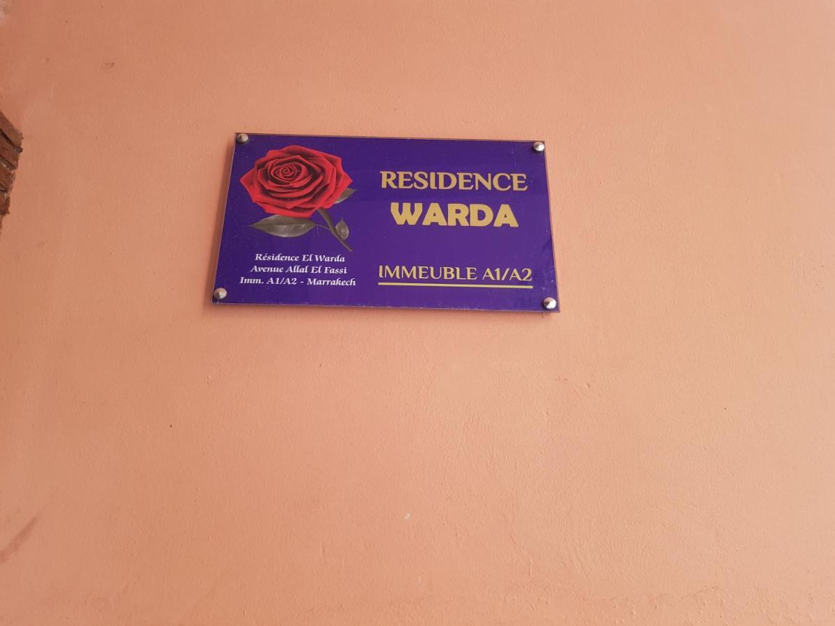 Appartement Warda Marrakesh Esterno foto