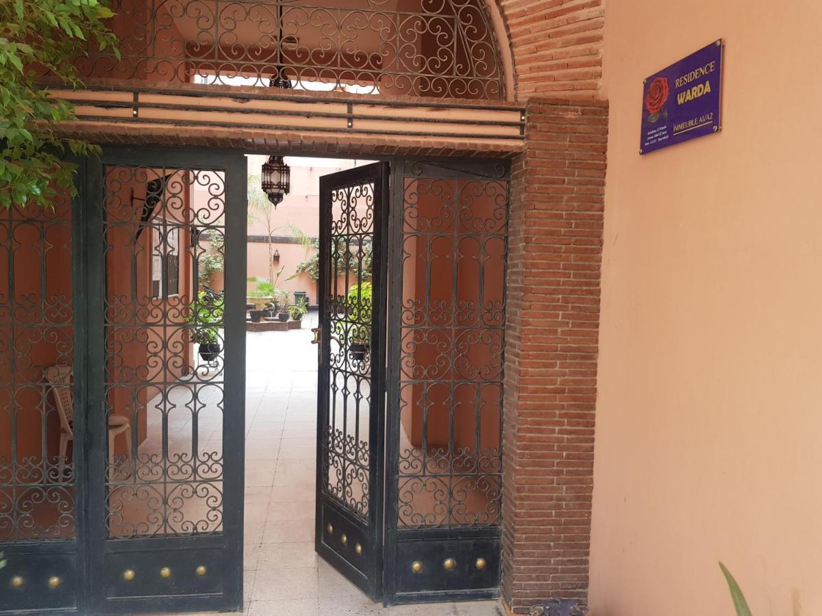 Appartement Warda Marrakesh Esterno foto